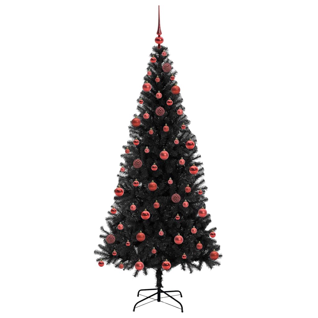 Christmas Tree Black 180 cm PVC