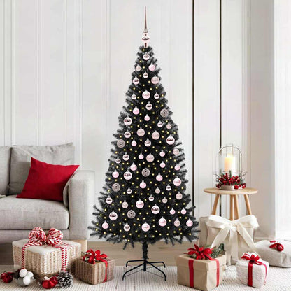 Christmas Tree Black 180 cm PVC