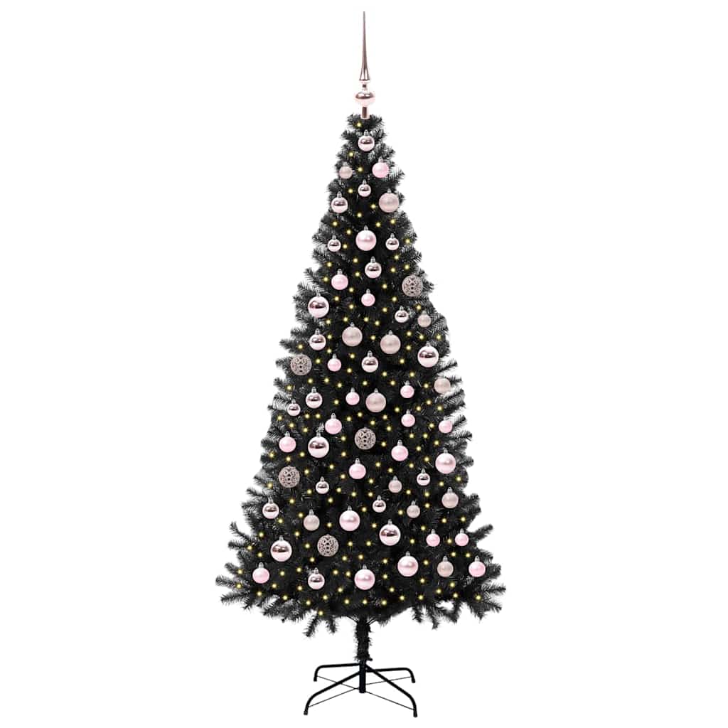 Christmas Tree Black 180 cm PVC