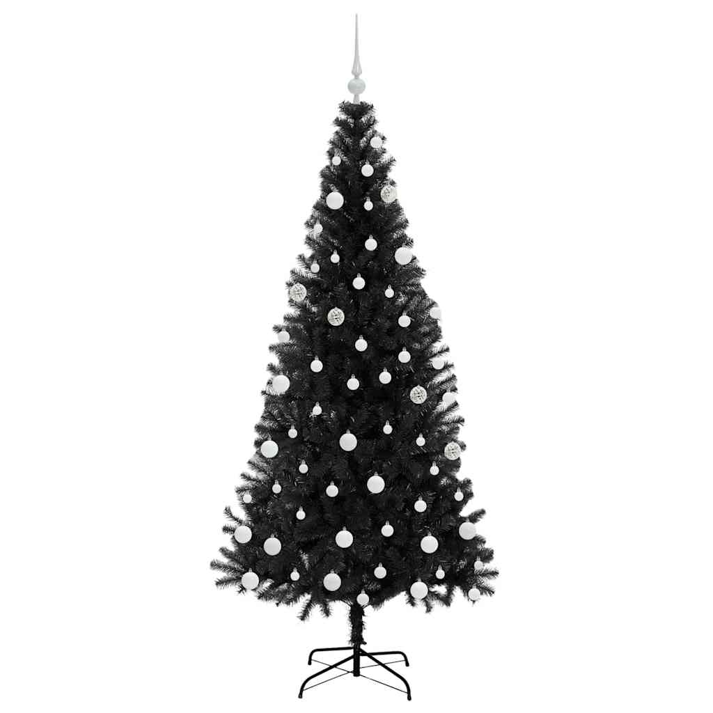 Christmas Tree Black 180 cm PVC