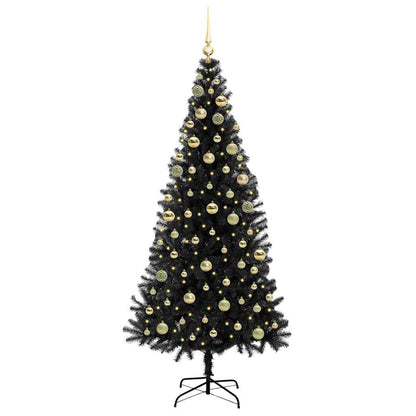 Christmas Tree Black 180 cm PVC