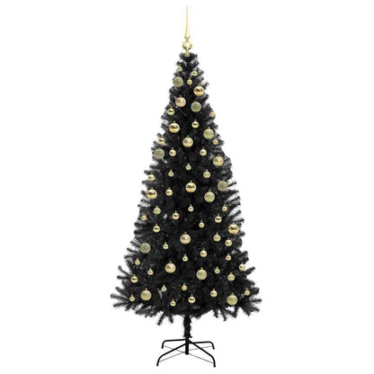 Christmas Tree Black 180 cm PVC