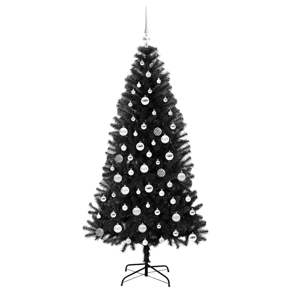 Christmas Tree Black 180 cm PVC