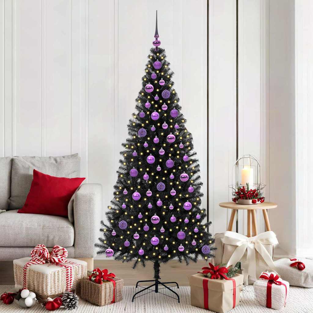 Christmas Tree Black 180 cm PVC