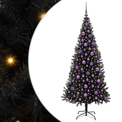 Christmas Tree Black 180 cm PVC