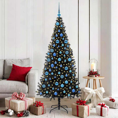 Christmas Tree Black 180 cm PVC
