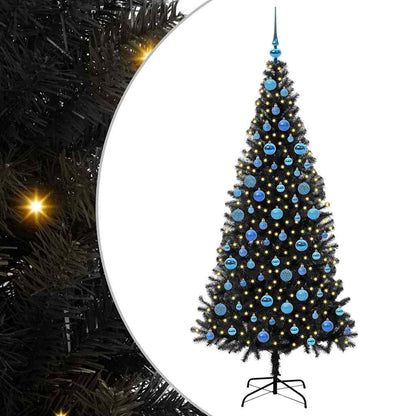 Christmas Tree Black 180 cm PVC