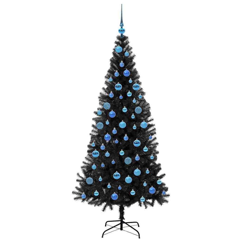 Christmas Tree Black 180 cm PVC
