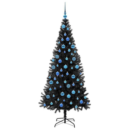 Christmas Tree Black 180 cm PVC