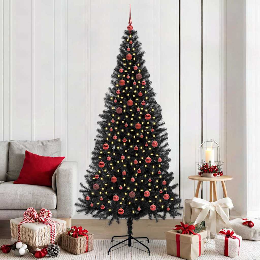 Christmas Tree Black 210 cm PVC