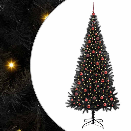 Christmas Tree Black 210 cm PVC