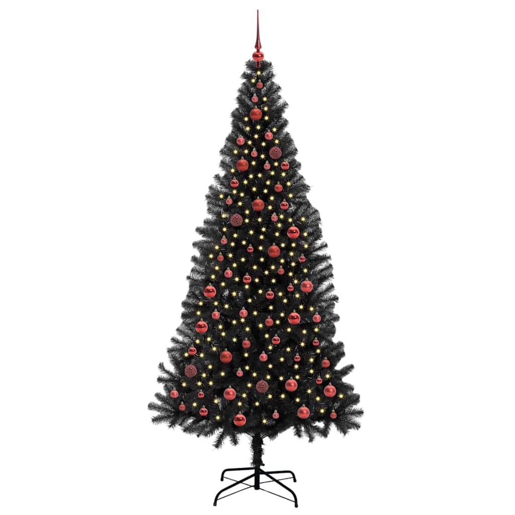 Christmas Tree Black 210 cm PVC