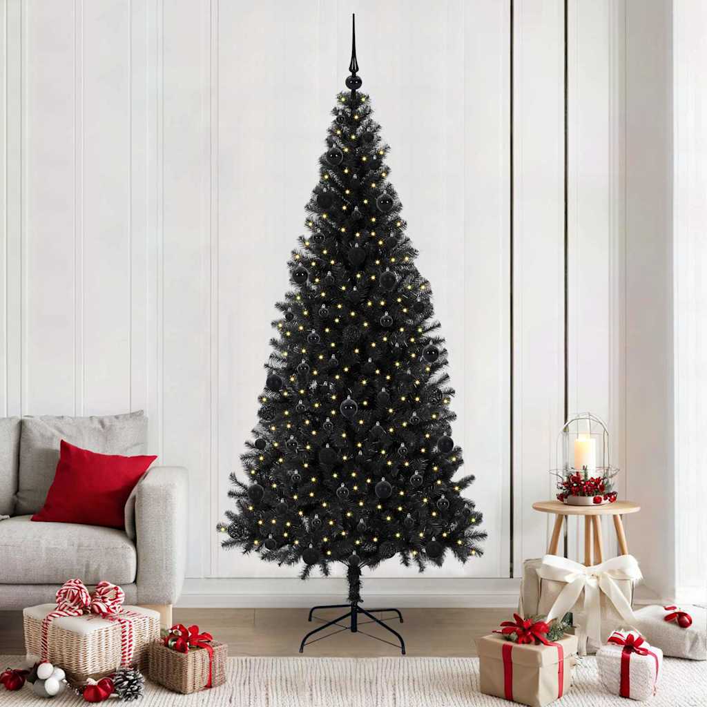 Christmas Tree Black 210 cm PVC