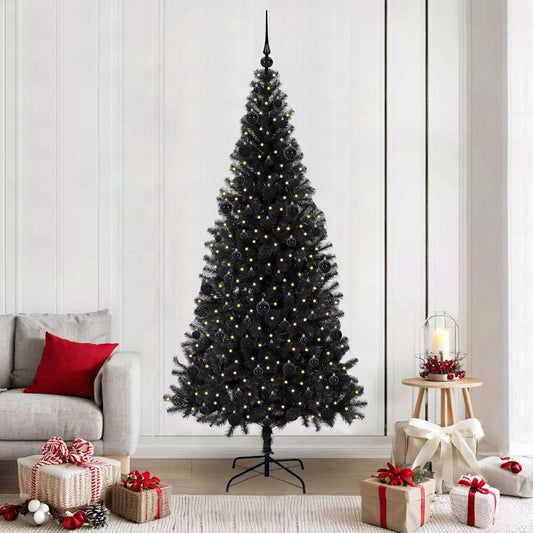 Christmas Tree Black 210 cm PVC