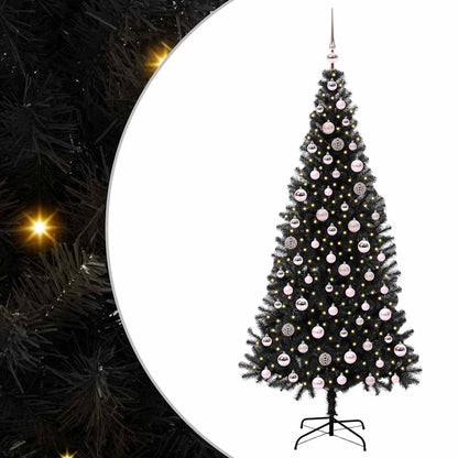 Christmas Tree Black 210 cm PVC