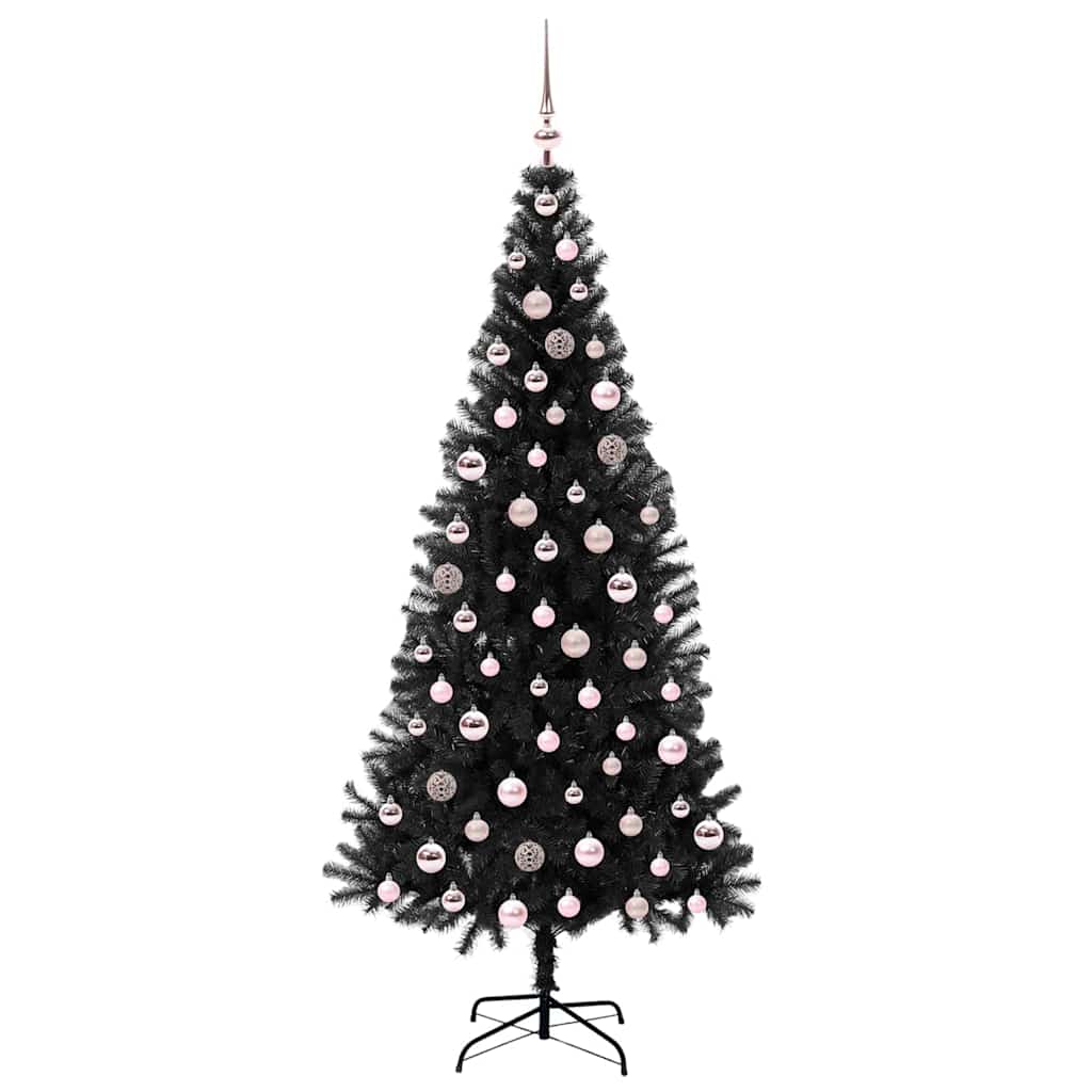 Christmas Tree Black 210 cm PVC