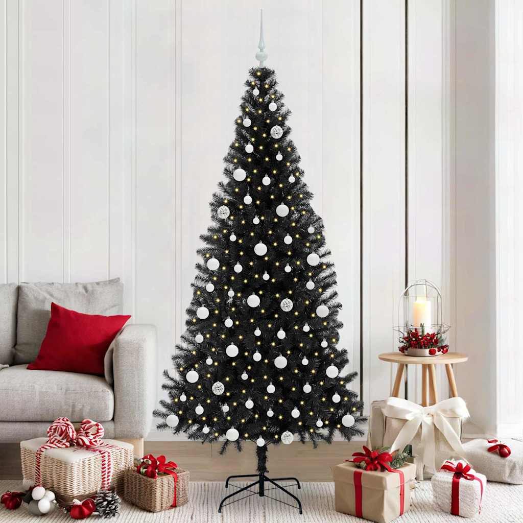 Christmas Tree Black 210 cm PVC