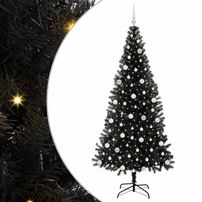 Christmas Tree Black 210 cm PVC