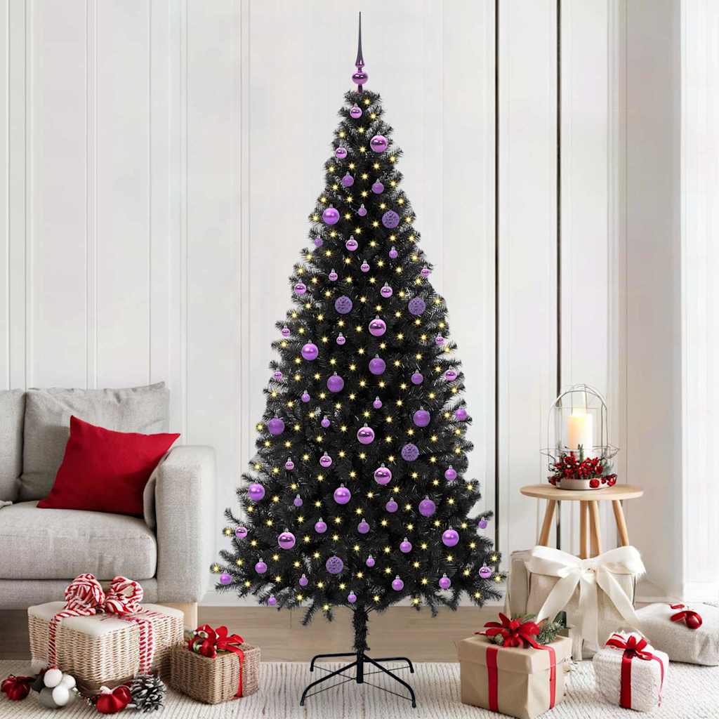 Christmas Tree Black 210 cm PVC