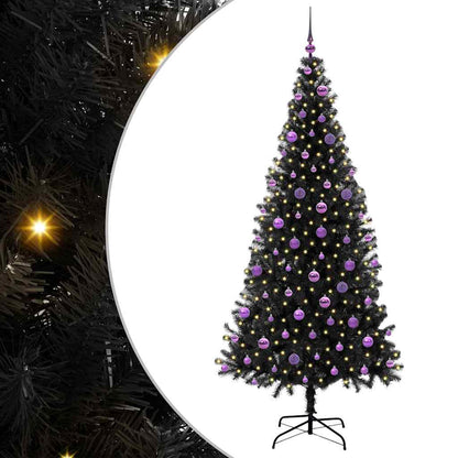 Christmas Tree Black 210 cm PVC