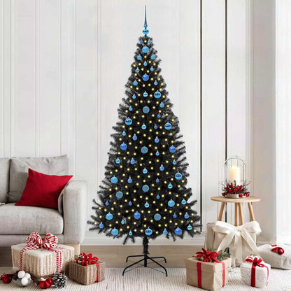 Christmas Tree Black 210 cm PVC