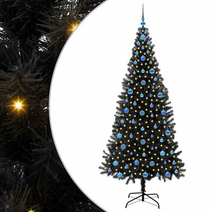 Christmas Tree Black 210 cm PVC
