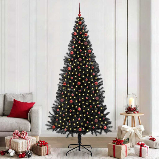 Christmas Tree Black 240 cm PVC