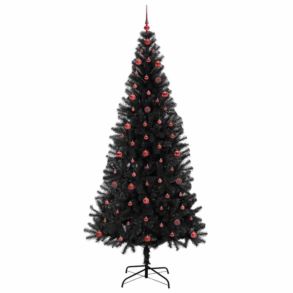Christmas Tree Black 240 cm PVC