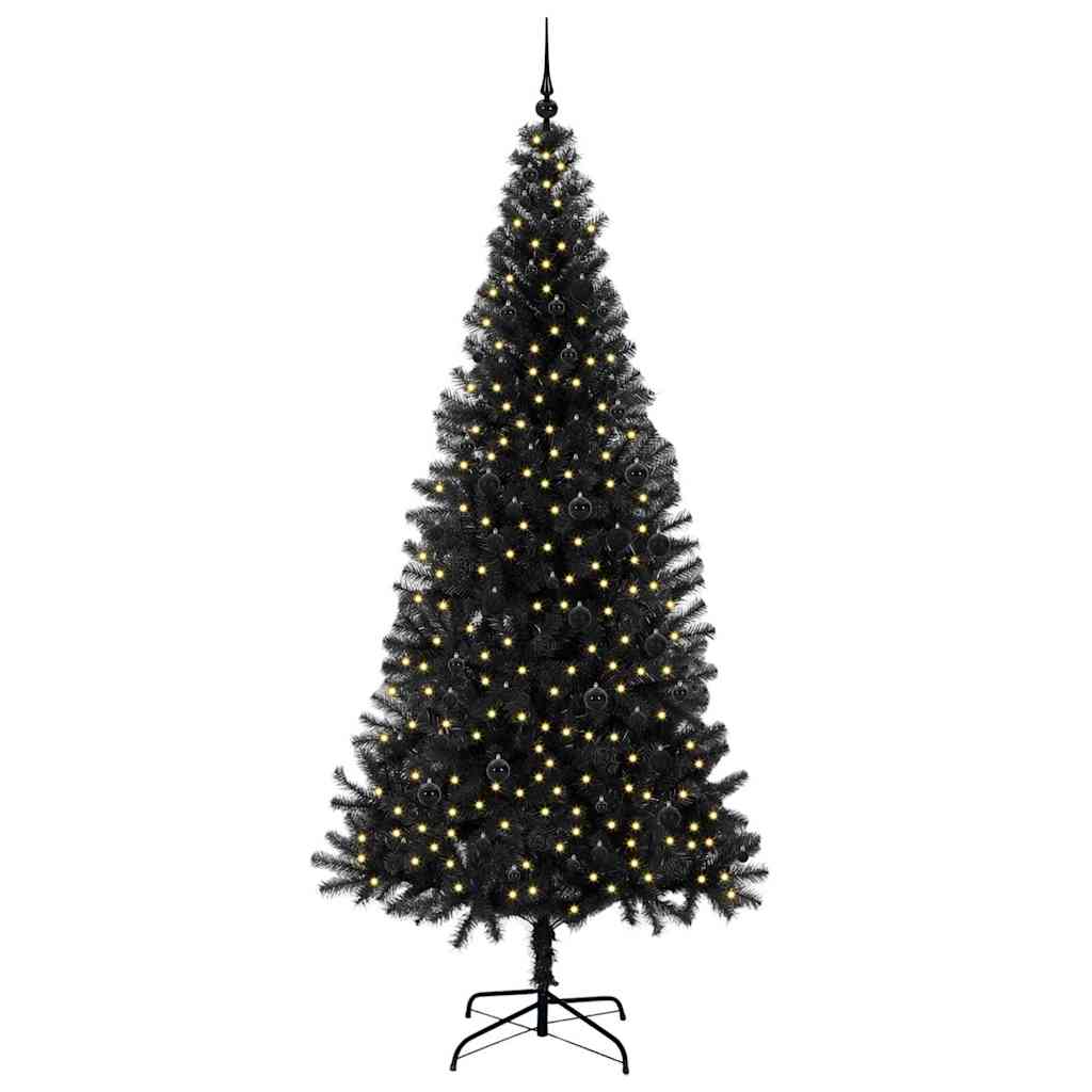 Christmas Tree Black 240 cm PVC