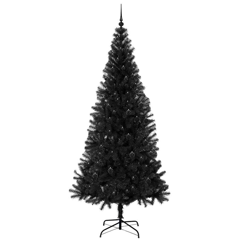 Christmas Tree Black 240 cm PVC