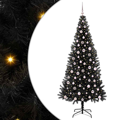 Christmas Tree Black 240 cm PVC