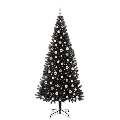 Christmas Tree Black 240 cm PVC