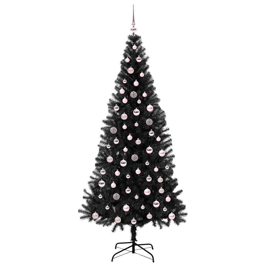 Christmas Tree Black 240 cm PVC