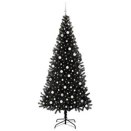 Christmas Tree Black 240 cm PVC