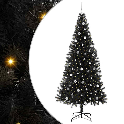 Christmas Tree Black 240 cm PVC