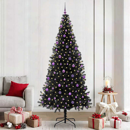 Christmas Tree Black 240 cm PVC