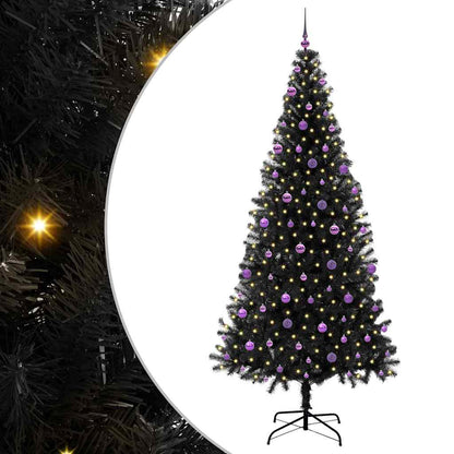 Christmas Tree Black 240 cm PVC