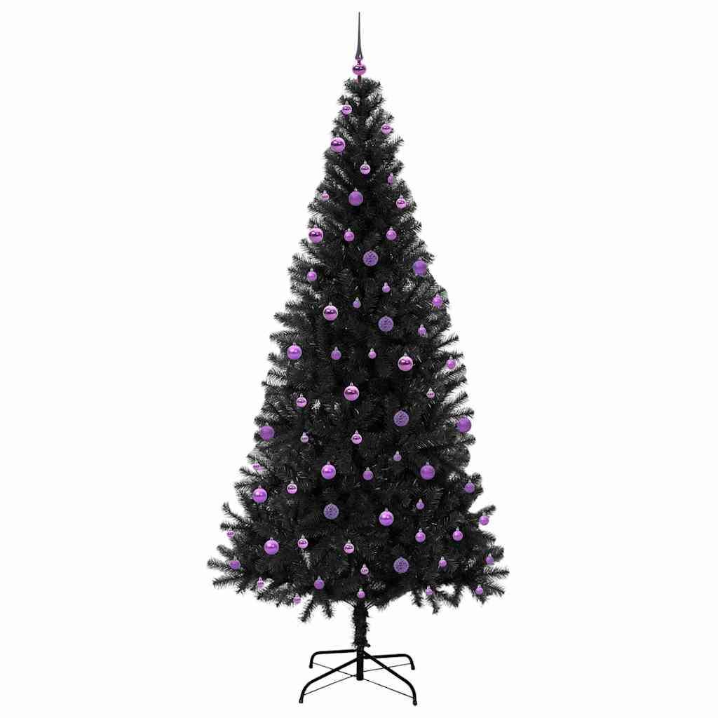 Christmas Tree Black 240 cm PVC