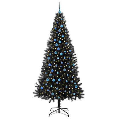 Christmas Tree Black 240 cm PVC