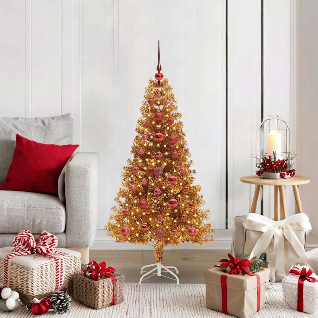 Christmas Tree Gold 120 cm PET