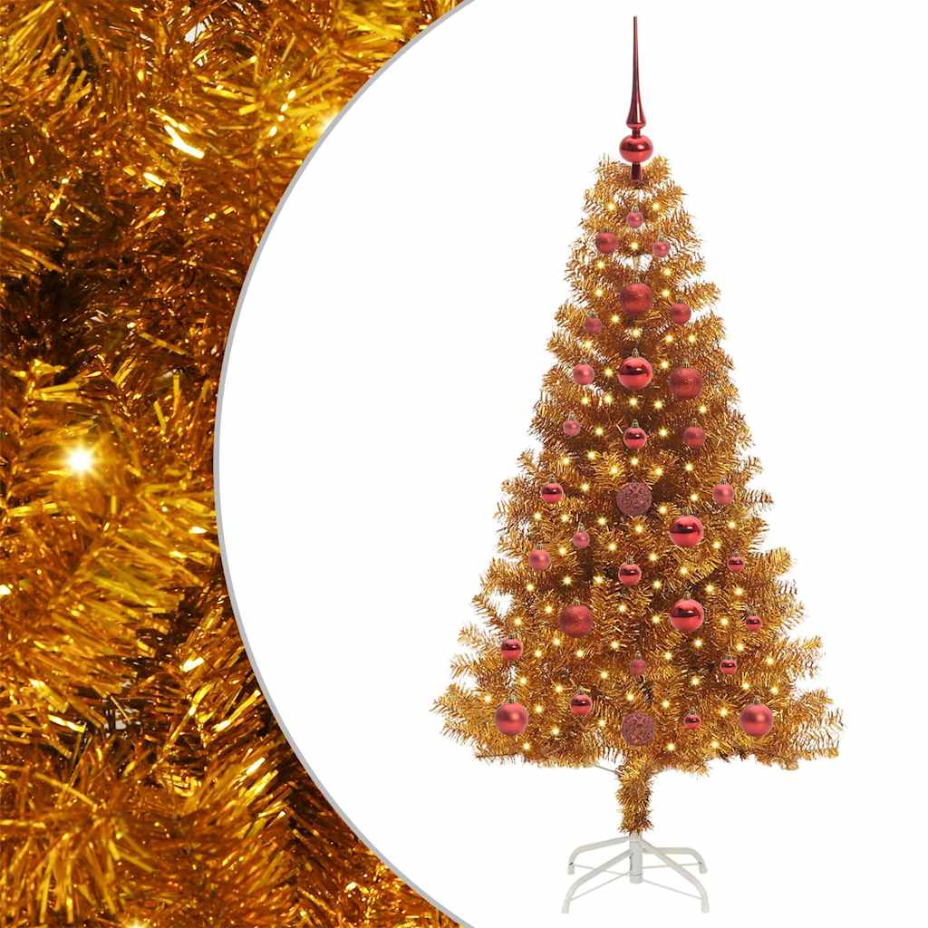 Christmas Tree Gold 120 cm PET