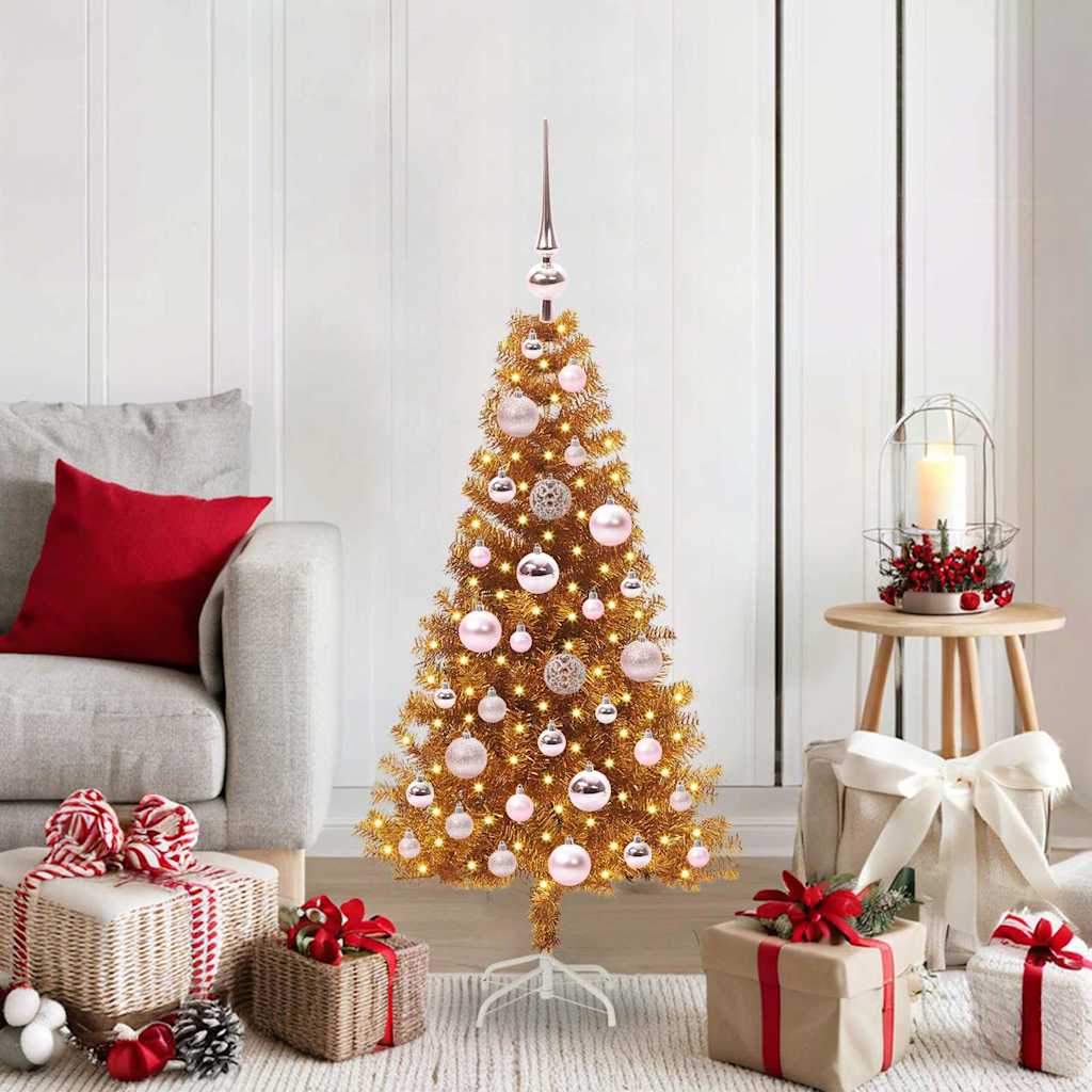 Christmas Tree Gold 120 cm PET