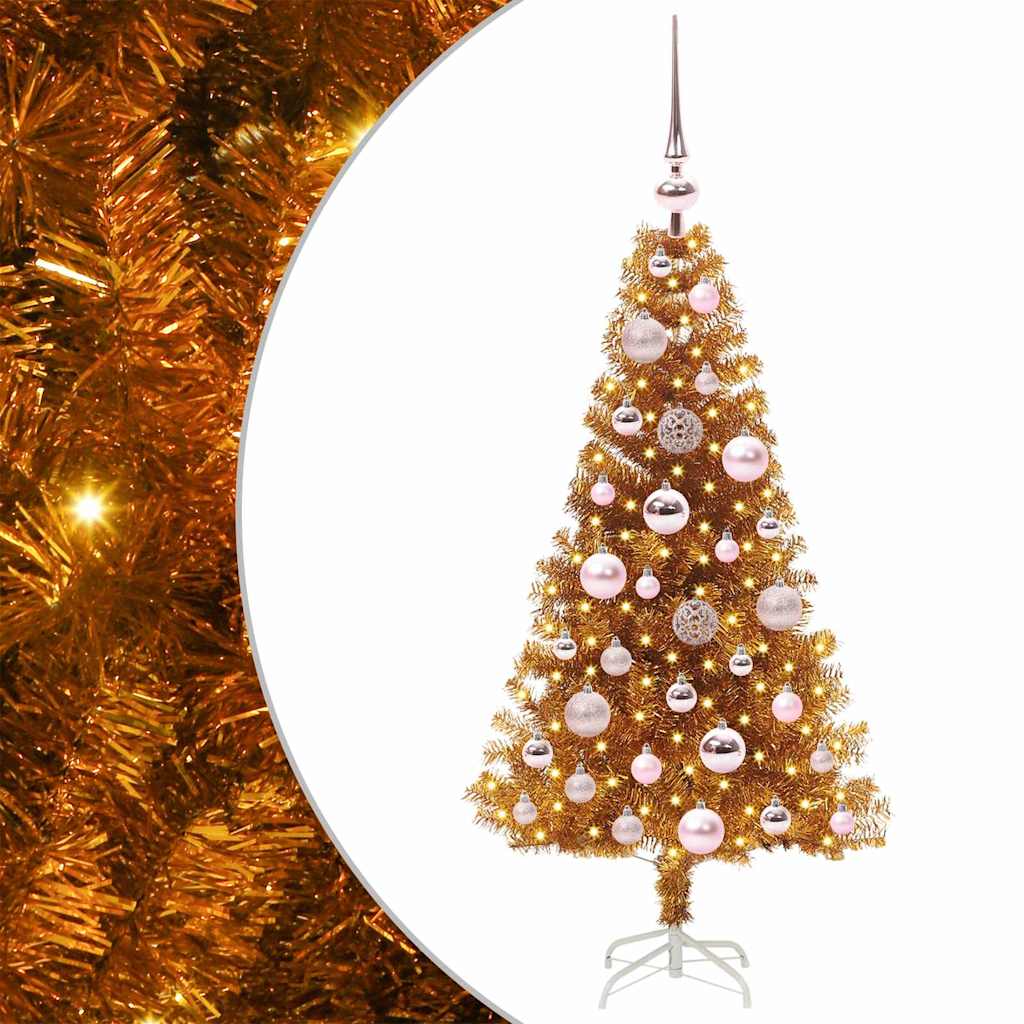 Christmas Tree Gold 120 cm PET