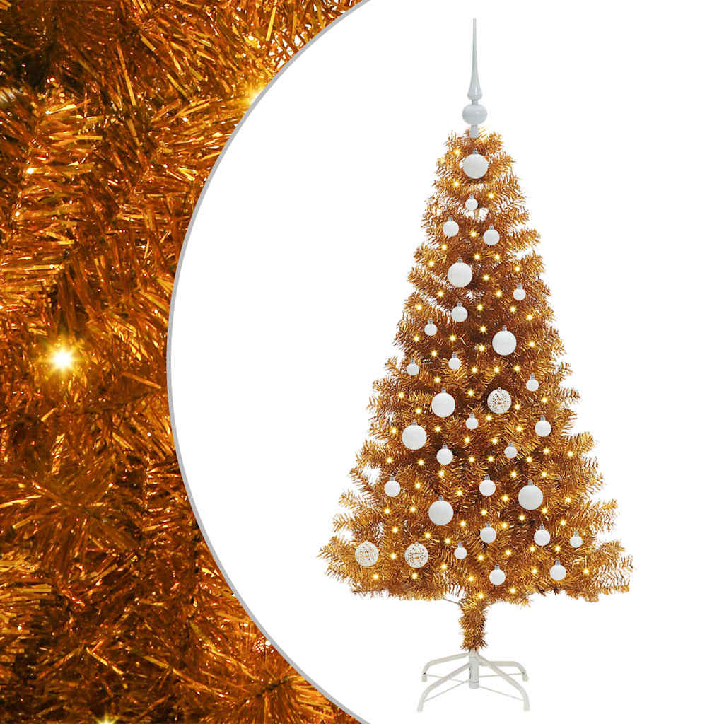 Christmas Tree Gold 120 cm PET
