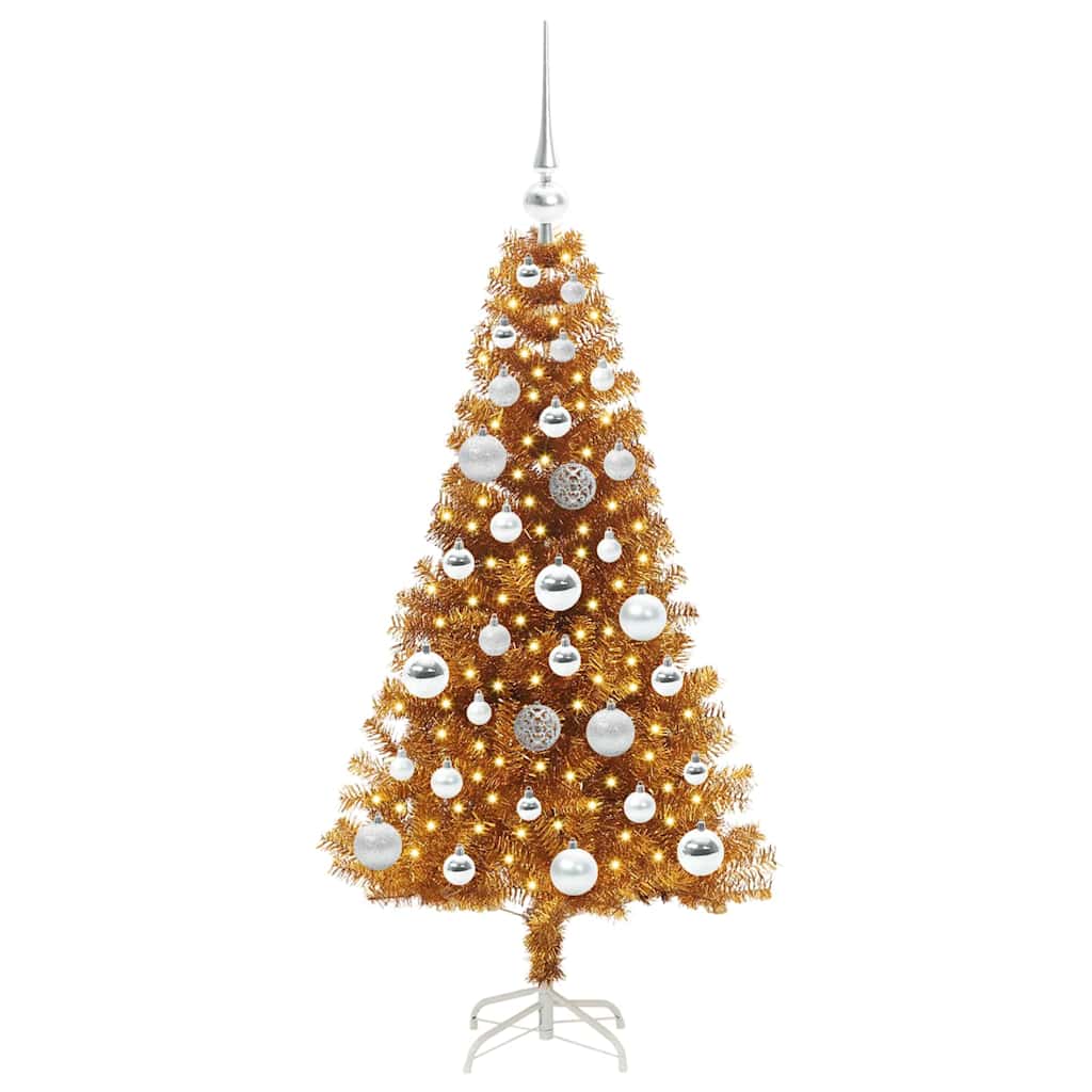 Christmas Tree Gold 120 cm PET