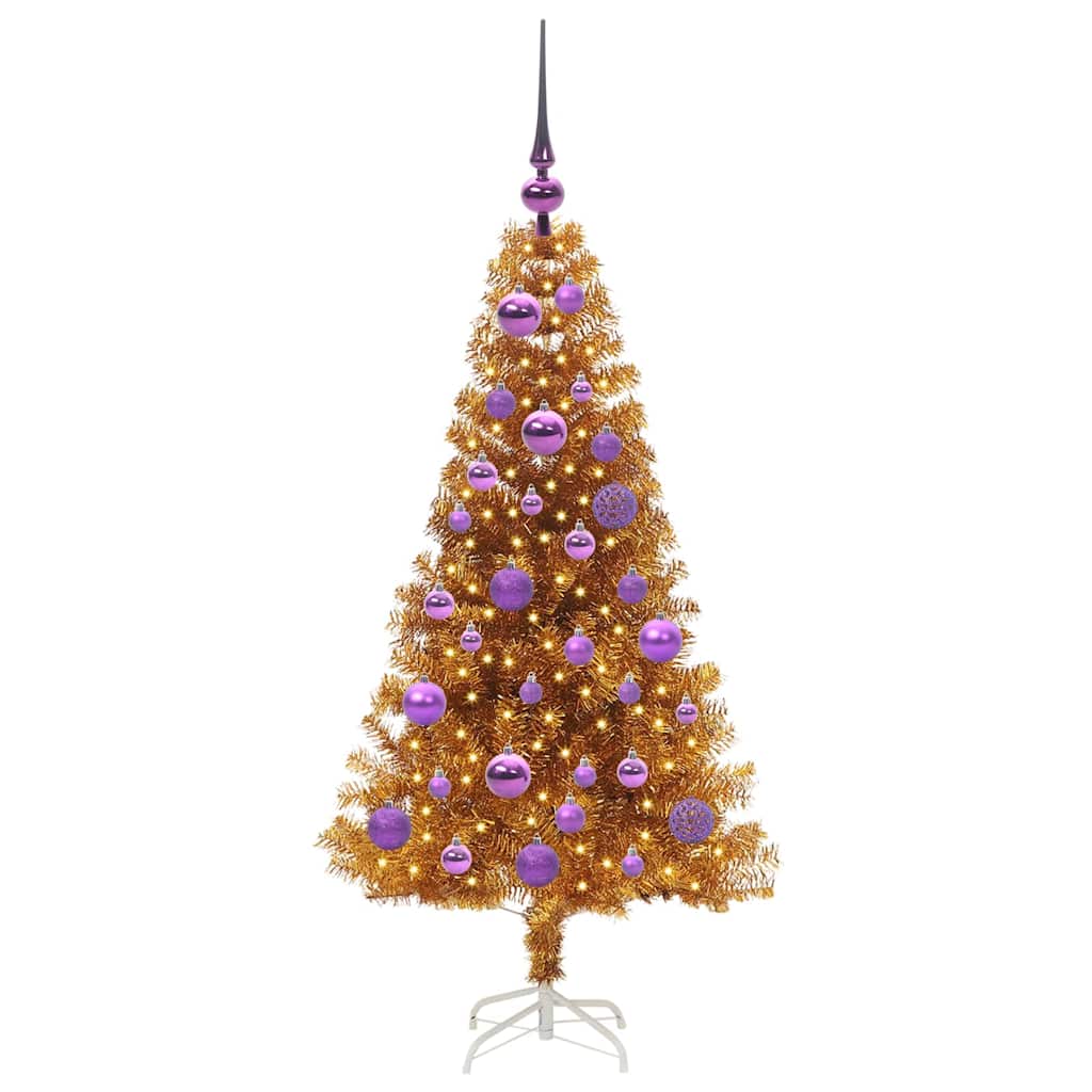 Christmas Tree Gold 120 cm PET