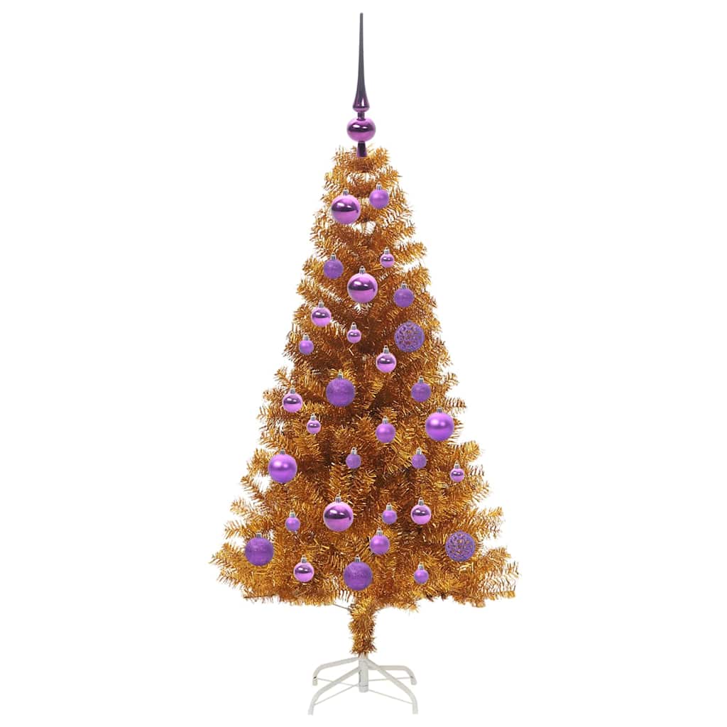 Christmas Tree Gold 120 cm PET