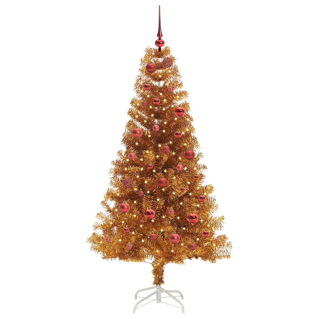 Christmas Tree Gold 150 cm PET