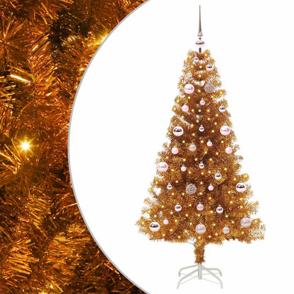 Christmas Tree Gold 150 cm PET