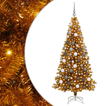 Christmas Tree Gold 180 cm PET